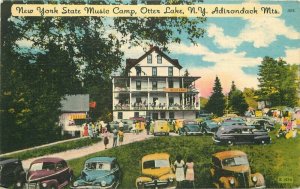 Adirondack Mountains New York State Camp Otter Lake 1948 Postcard 20-14069