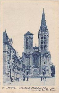 France Lisieux La Cathedrale et l'Hotel des Postes