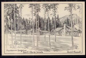 Mountainview Bingalows,Banff,Alberta,Canada