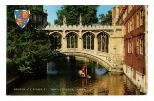 UK - England, Cambridge. Bridge of Sighs, St. John's College