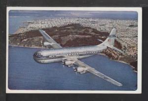 Pan Am Strato Clipper Postcard 