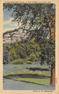 Foot Of Bluff Golf Course - La Crosse, Wisconsin WI Postcard
