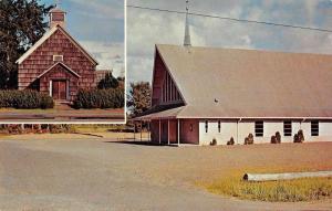 Long Beach Washington exterior views St Mary's Catholic Church vintage pc Z28465