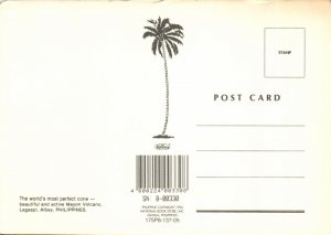 PC PHILIPPINES, MAYON VOLCANO, Modern Postcard (b43111)