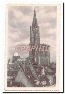 Strasbourg Old Postcard The cathedral