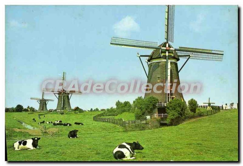 Postcard Modern Ledschendam Holland