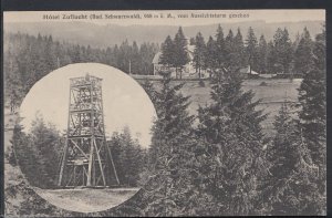 Germany Postcard - Hotel Zuflucht (Bad Scharzwald) Vom Aussichtsturm A6759