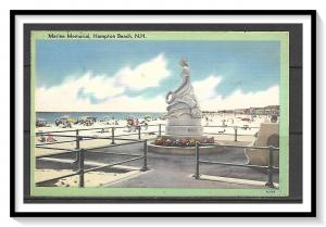 New Hampshire, Hampton Beach - Marine Memorial - [NH-072]