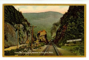 NH - Crawford Notch. The Great Cut, Maine Central Railroad