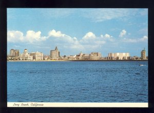 Long Beach, California/CA Postcard, Long Beach Skyline, Near Mint!