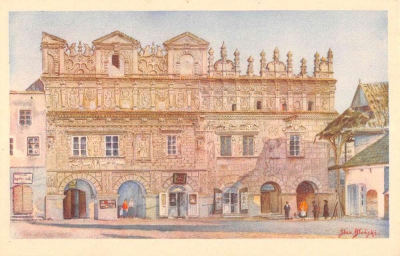 Kazimierz Poland Market Place Antique Postcard K106506