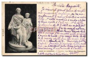 Old Postcard Paris Musee du Luxembourg Cavelier The mother of the Gracchi