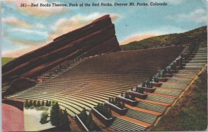 USA The Great Open Air Amphitheatre Colorado Springs Postcard 09.24