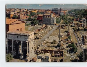 Postcard Romain Forum, Rome, Italy