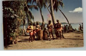 Hotel Bora Bora HI Entertainers Postcard