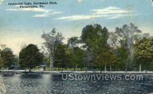 Centennial Lake, Fairmount Park - Philadelphia, Pennsylvania