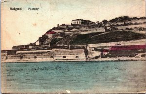 Serbia Belgrade Fortress Festung Beogradska tvrdjava Vintage Postcard C051