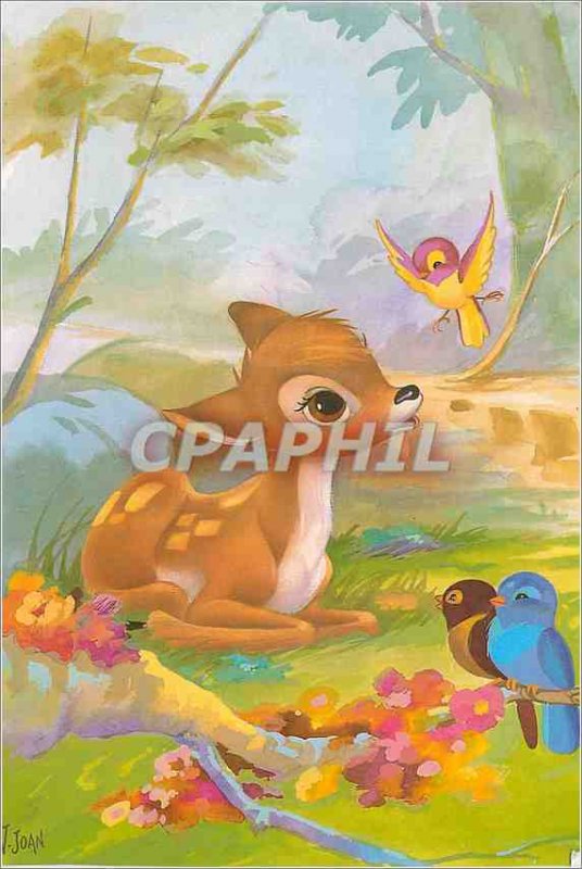 Postcard Modern Disney Bambi