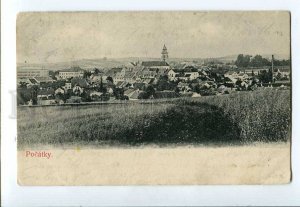 3077904 POLAND Pocatky town view Vintage PC