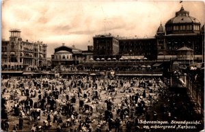 Netherlands Scheveningen Strandgezicht Kurhaus Vintage RPPC 09.79