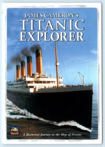 Advertising Postcard JAMES CAMERON'S TITANIC EXPLORER 1997 Computer Game 4x6