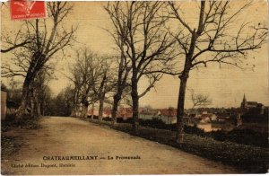 CPA Chateaumeillant - La Promenade (988748)