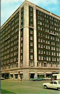 Blackhawk Hotel 3rd & Perry Street Davenport Iowa's Postcard