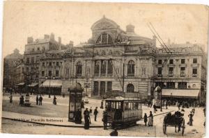 CPA ANGERS-Place du Ralliement - Le Théatre (189614)