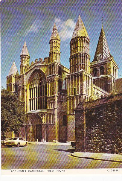 West Front Rochester Cathedral Hastings England