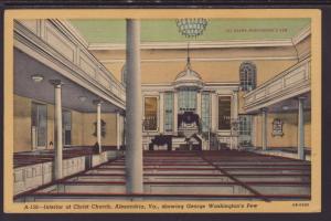 Interior of Christ Church,Alexandria,VA