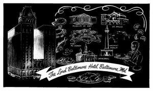 Postcard HOTEL SCENE Winchester Virginia VA AT7176