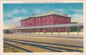 North Carolina Rocky Mount Atlantic Coast Line Railway Depot