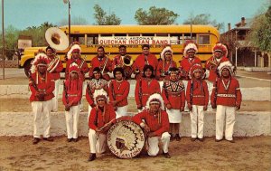 Yuma, AZ Quechan Indian Band Native American Arizona Vintage Postcard ca 1960s