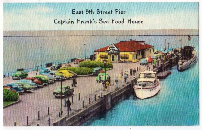 East 9th St Pier, Capt Frank's Sea Food House, Cleveland OH