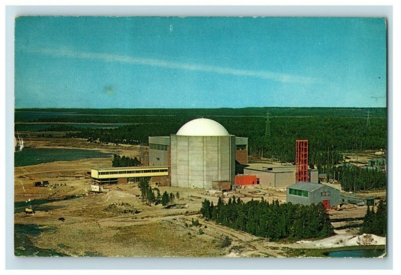 Vintage Douglas Point Nuclear Power Station Ontario, Canada Postcard P166 