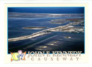 TX - Corpus Christi. John F Kennedy Causeway to Padre Island (cont. size)