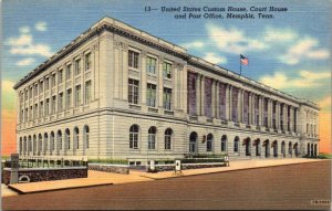 Tennessee Memphis Custom House Court House & Post Office Curteich