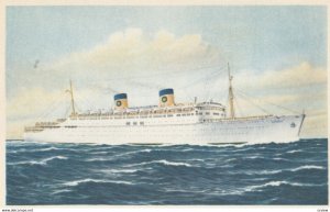 Home Line Ocean Liner s/s HOMERIC, 1920-30s