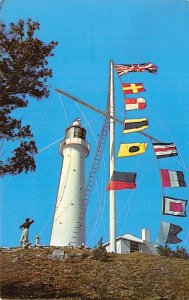 Gibb's Hill Lighthouse Ends at Bermuda's Hightest Point Bermuda Postcard