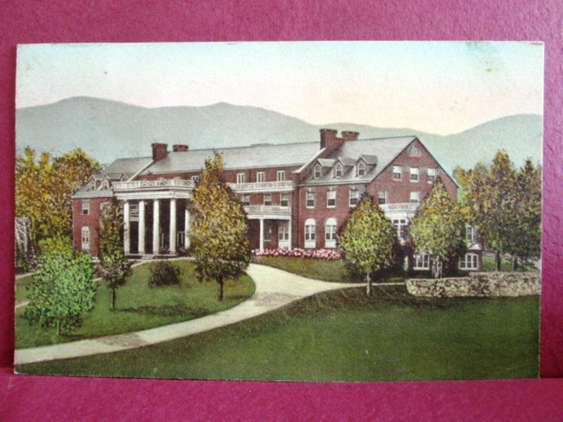 Postcard VA Luray The Mimslyn Hand Colored Albertype #1