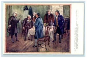 Dr. Johnson's Garrick's Trick On Goldsmith R.S Cartwright London UK Postcard