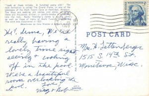 circa 1969 Lantern Mark Twain Cave Hannibal Missouri Postcard 2T7-156 