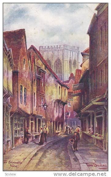 AS, The Shambles, York, England, UK, 1900-1910s