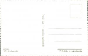 Spain - Sevilla Ayuntamiento 01.69