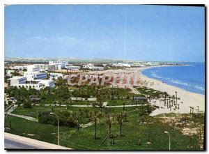 Postcard Modern Sousse Tunisia Beach