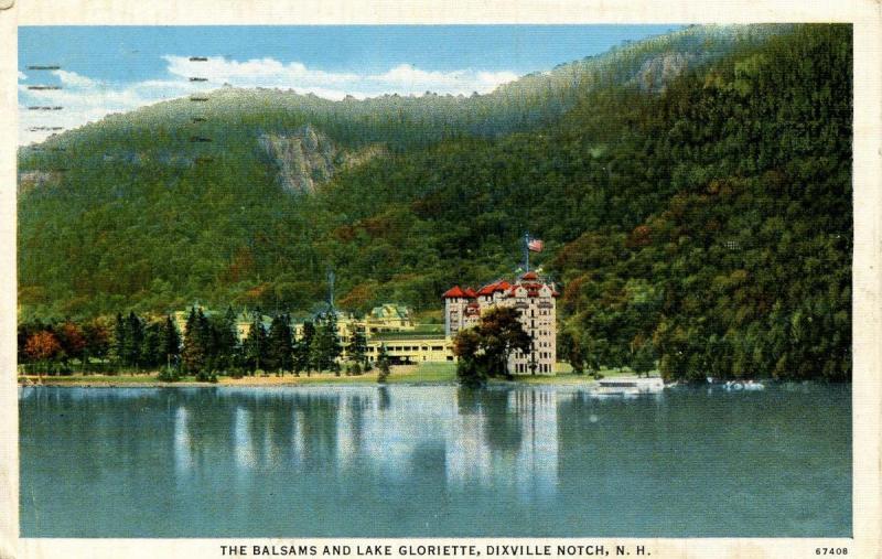 NH - Dixville Notch, The Balsams and Lake Gloriette