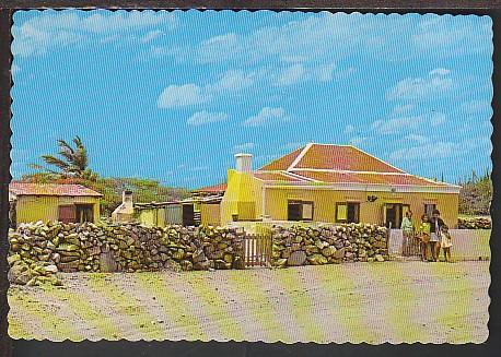 Canucu House Aruba Netherlands Antilles Postcard BIN