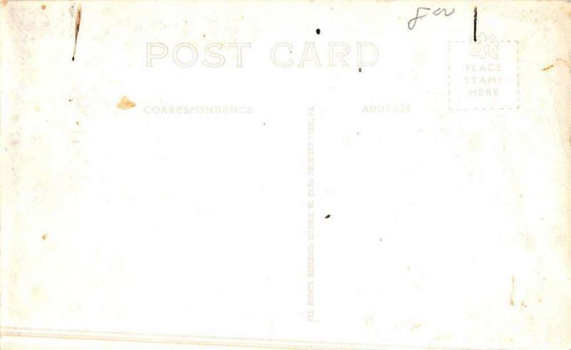 Portland Pennsylvania St Vincents Church Real Photo Antique Postcard K48345