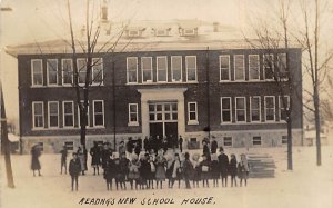 Reading's New School House real photo - Reading, Pennsylvania PA  