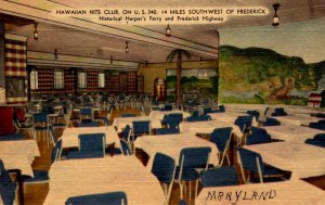 Knoxville, Maryland - The Hawaiian Nite Club - Dancing every Night - c1940